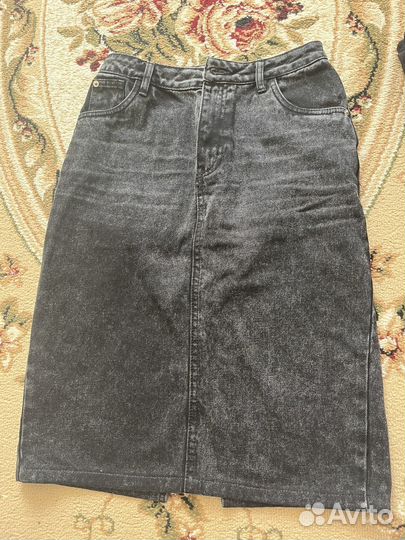 Юбка джинсовая