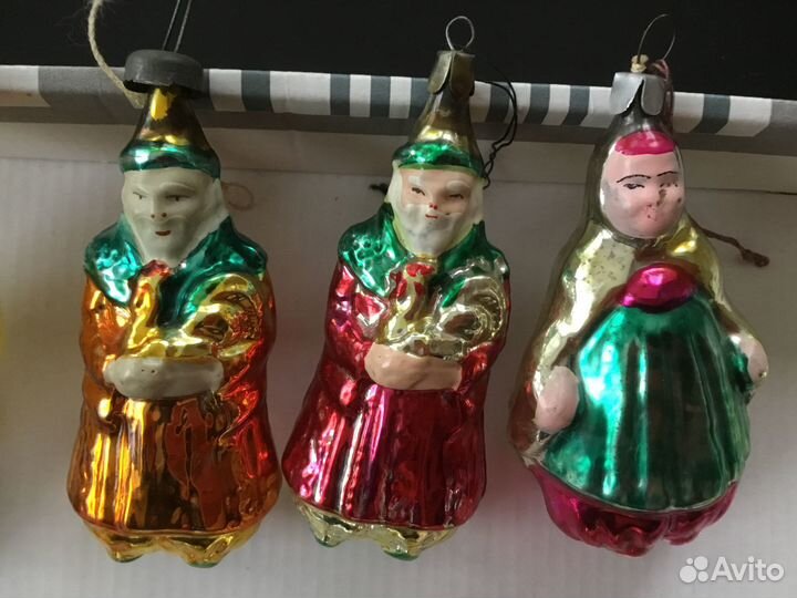 Ёлочные игрушки СССР