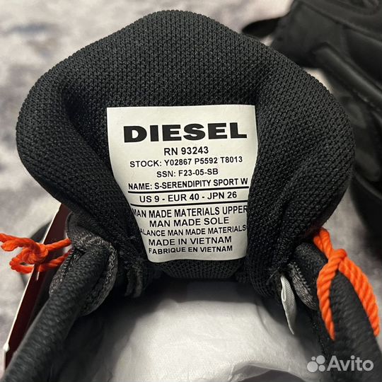 Новые оригинальные кроссовки Diesel