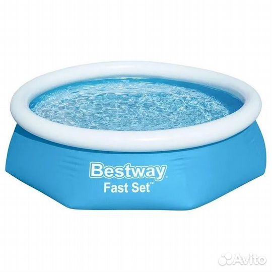 Бассейн надувной круглый 244х61 см