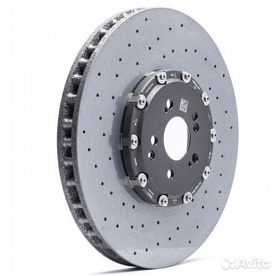 Диск тормозной передний керамика на Mercedes AMG