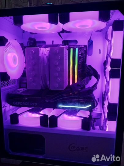 Игровой пк r5 7500f, RTX 4070 super, 32gb озу