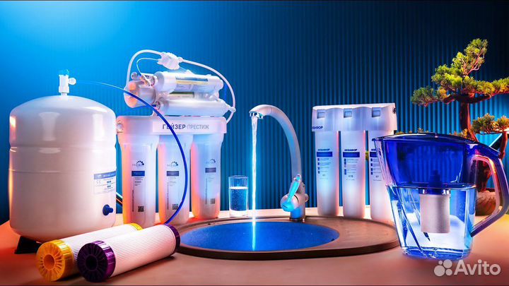 Установка фильтров для воды, замена, обслуживание