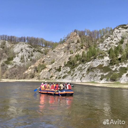 Тур на майские - сплав по Белой (Башкирия)