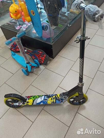 Самокат взрослый до 120 кг