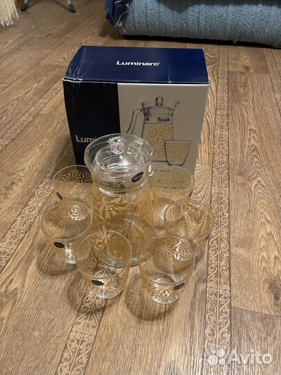 Графин со стаканами люминарх
