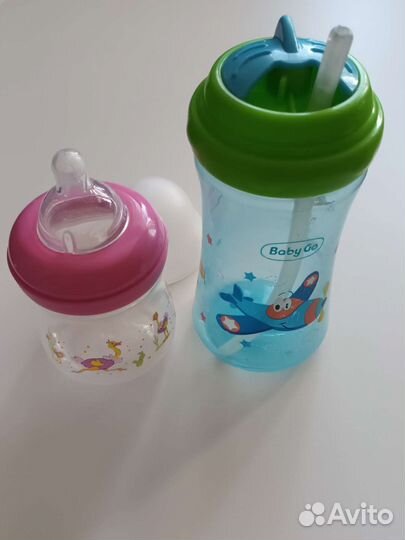 Поильник +Бутылочка для кормления