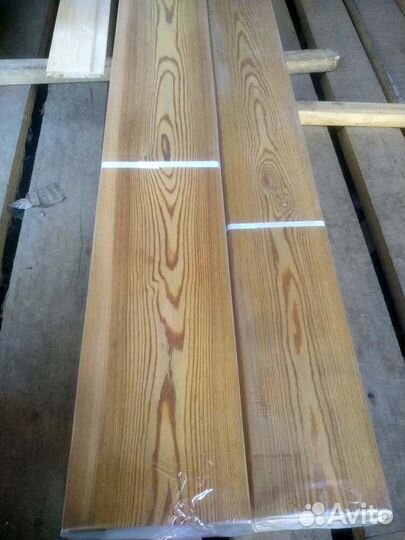 Планкен прямой из лиственницы, термодоска