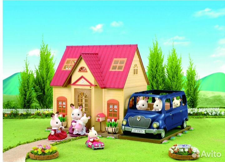 Новый Семейный автомобиль Sylvanian Families