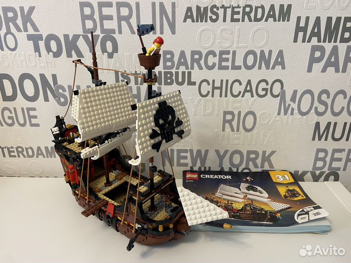 Lego Creator 31109 Пиратский Корабль