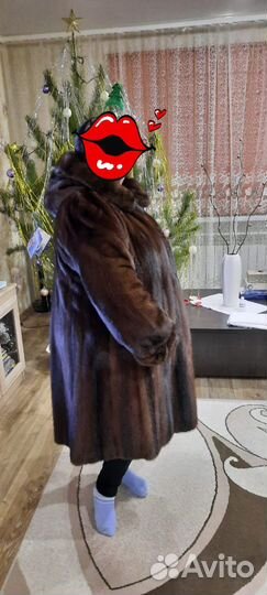 Шуба норковая и шуба мутоновая с бу