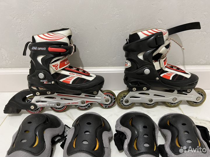 Роликовые коньки раздвижные 35-38