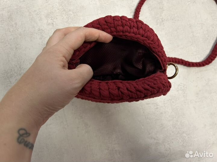 Сумка женская вязаная