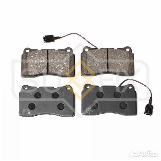 Sufix SX-1349 Колодки тормозные дисковые перед пра