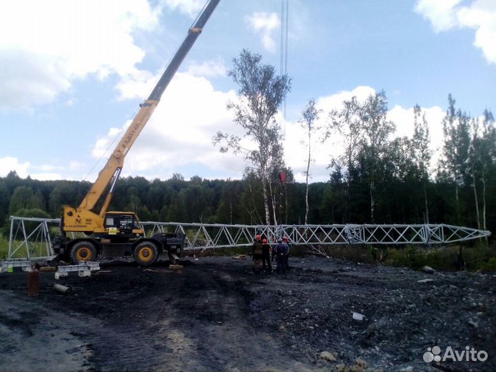 Аренда и услуги автокрана-вездехода, 40 т, 40 м