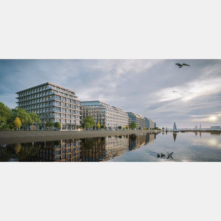 1-к. апартаменты, 46,1 м², 5/8 эт.