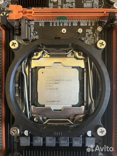 Комплект x99 2011v3 Xeon E5 2630v3 16gb DDR4
