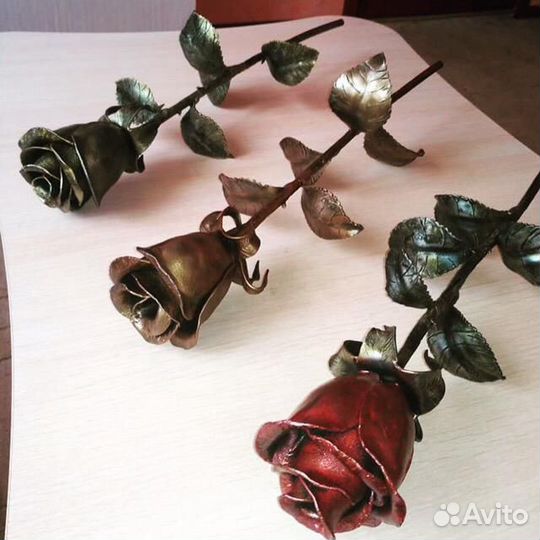 Розы для дома, сада, подсвечника ручной ковки