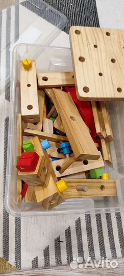 Конструктор деревянный стул