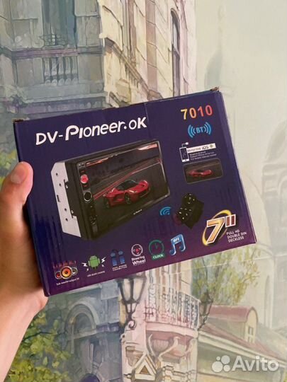 Магнитола 2din Pioneer bluetooth