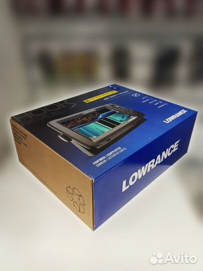 Lowrance hook reveal 9 с датчиком TripleShot