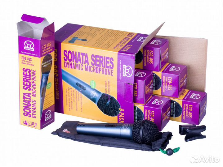 Микрофон Superlux ECO88S 6 pack