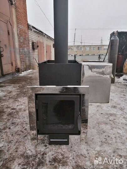 Банная печь Эконом 600 мм толщина 10мм