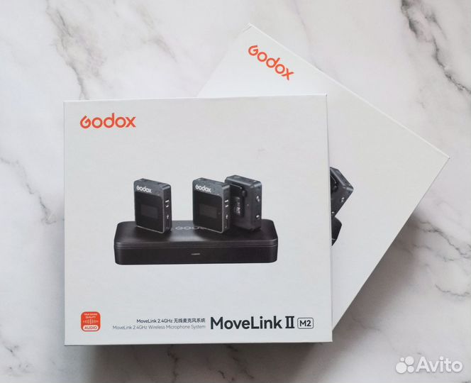 Godox Movelink II M2 новые петличные микрофоны
