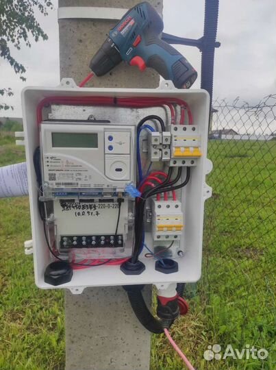 Подключение электричества к дому, участку