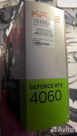 Видеокарта GеForce RTX 4060 (KFA2)