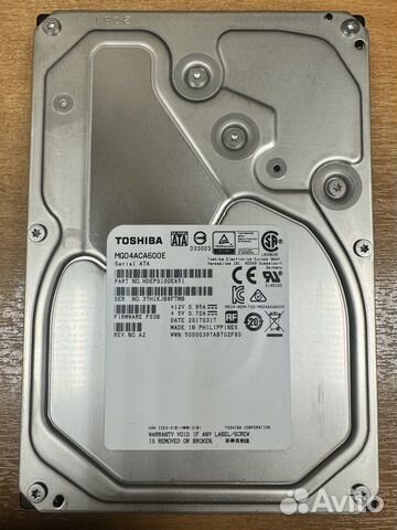 Жесткий диск 3.5" Toshiba 6Тб