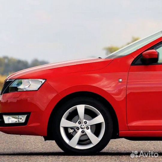 Крыло переднее левое в цвет Skoda Rapid