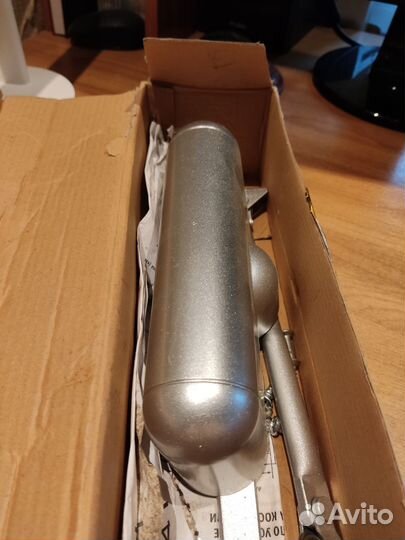 Доводчик дверной Palldium 1025D,серебро