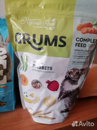 Корм для декоративных кроликов