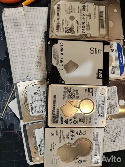 Жесткие диски 2,5