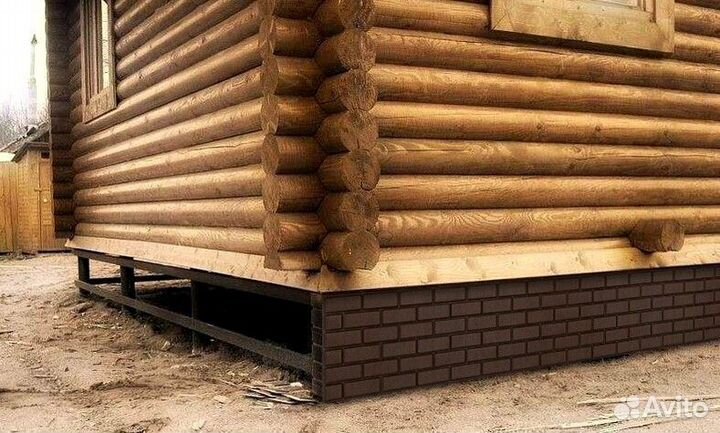 Цокольные Фасадные Панели Сайдинг Кирпич Камень