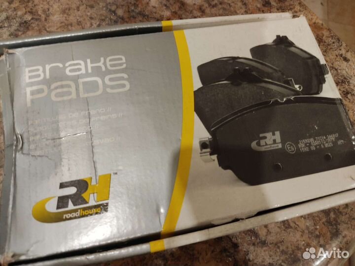 Дисковые тормоз колодки пер Road House 21109.02