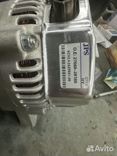 Новый генератор на тайоту 2azfe 01-06