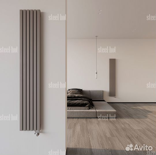 Вертикальный радиатор Steel от производителя
