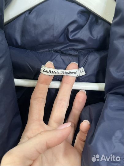 Пуховик Zarina подходит для беременной, 44