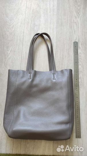 Сумка тоут натуральная кожа. Новая