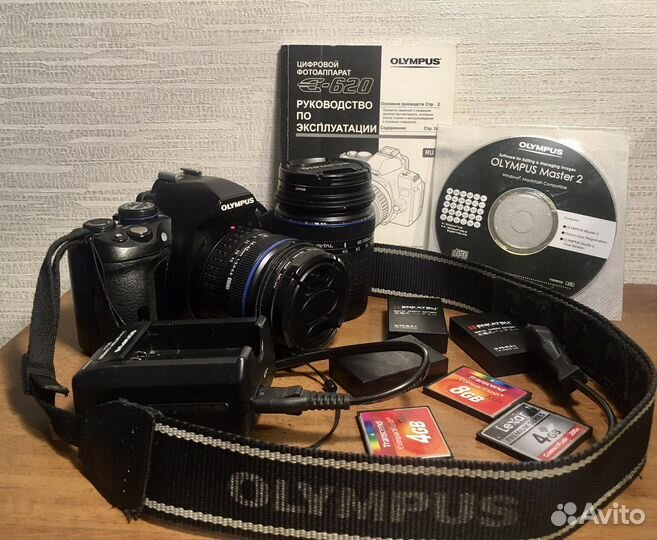 Зеркальный фотоаппарат Olympus e-620 kit