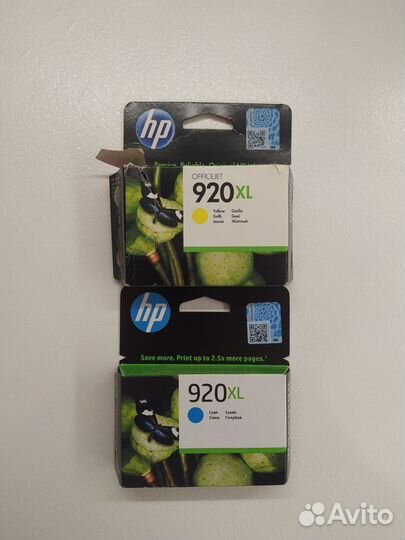 Картридж hp 920 xl