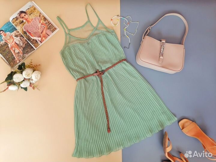 Летнее платье Stradivarius 40-42