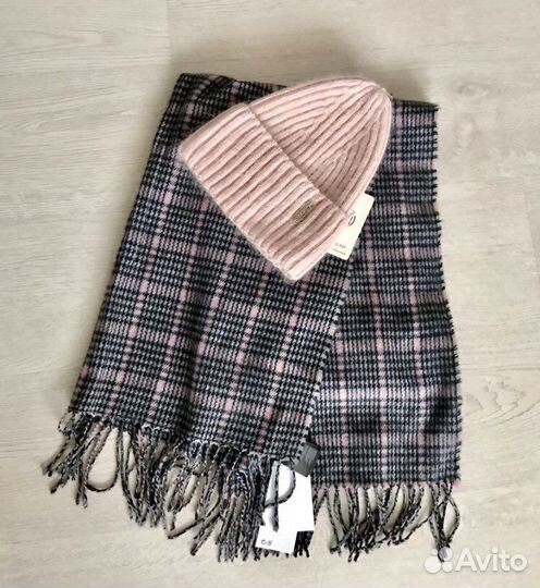 Шапка-бини ангора Новая с биркой