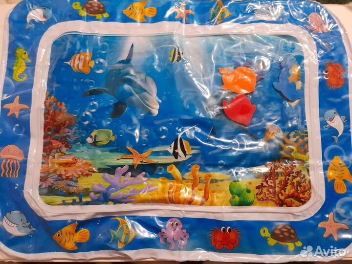 Детский развивающий водный коврик