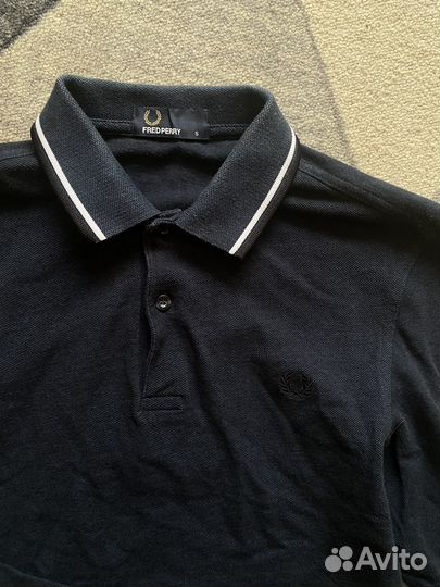 Поло с длинным рукавом fred perry оригинал S