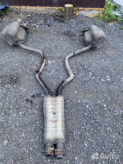 Глушитель mercedes w211