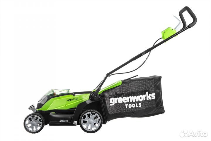 Greenworks G40LM35 газонокосилка, 40V