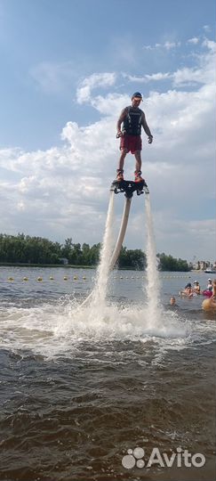 Полёт на флайборде Саратов/Энгельс